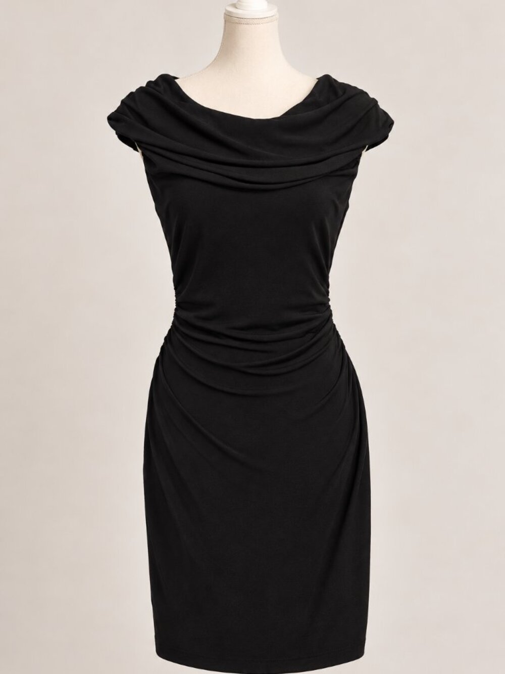 Kay Unger New York dark blue sheath dress, women’s size 4